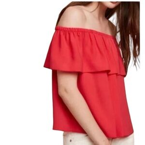 Wilfred Promener blouse off the shoulder orange-red size XS excellent condition